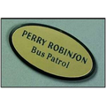 Name Badge - Frames - Black - Fits 1-1/2" x 3"